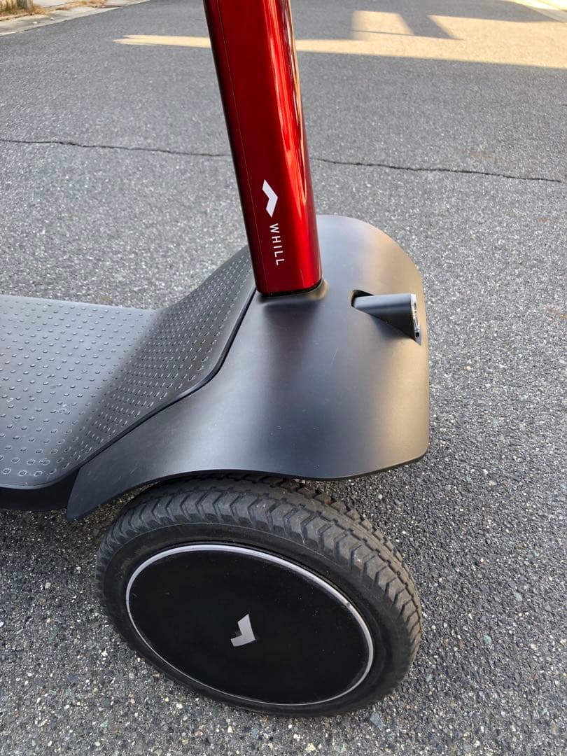 WHILL Model S 4輪スクーター 電動車いす 赤色 フルオプション - メルカリ