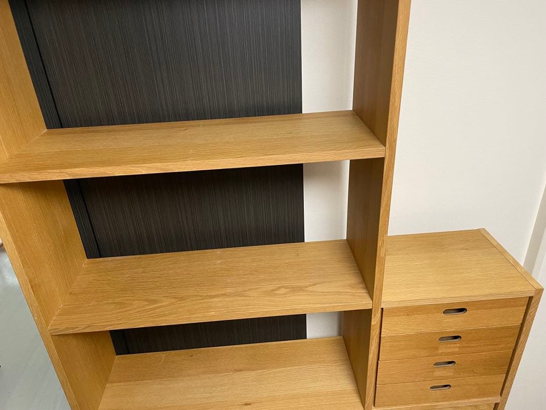 【世田谷区直接引取】無印良品スタッキングシェルフ チェスト2個付