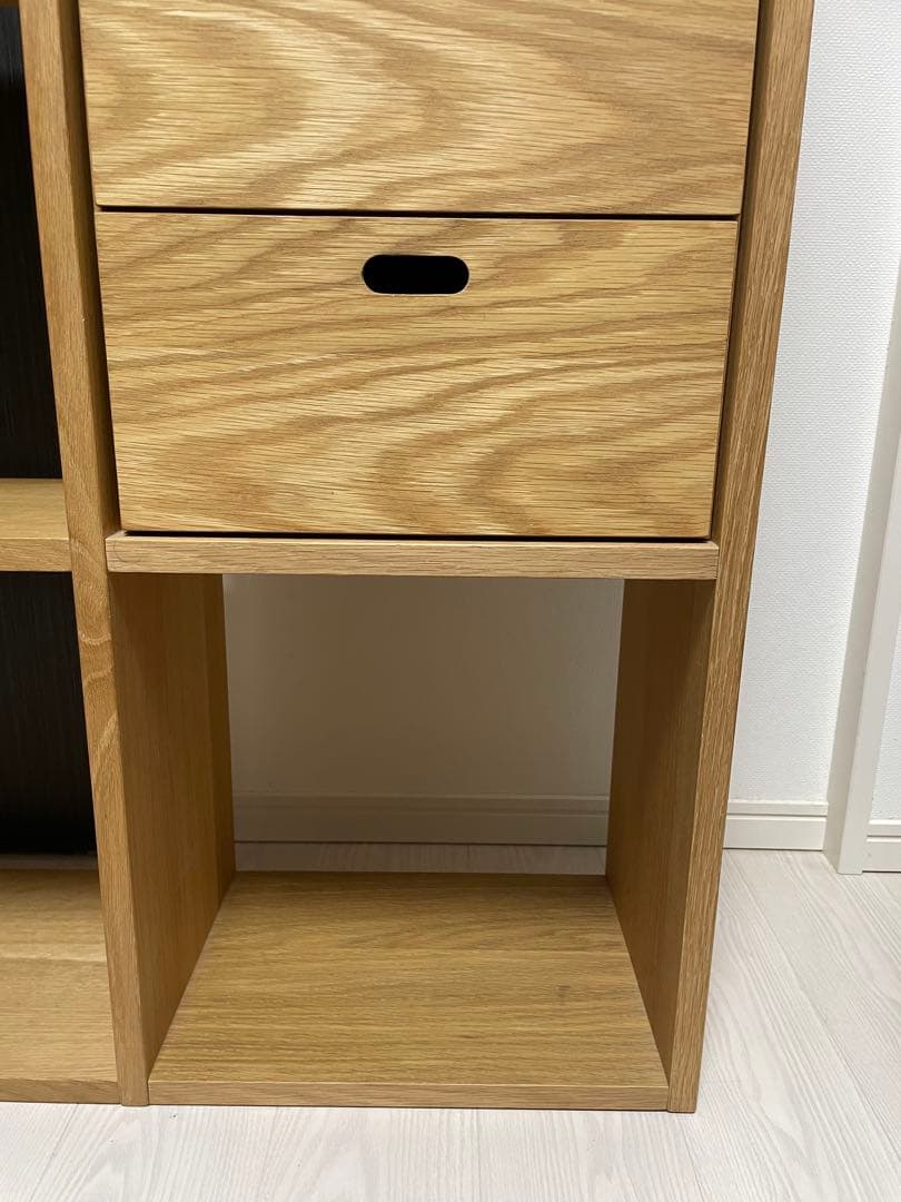 【世田谷区直接引取】無印良品スタッキングシェルフ チェスト2個付