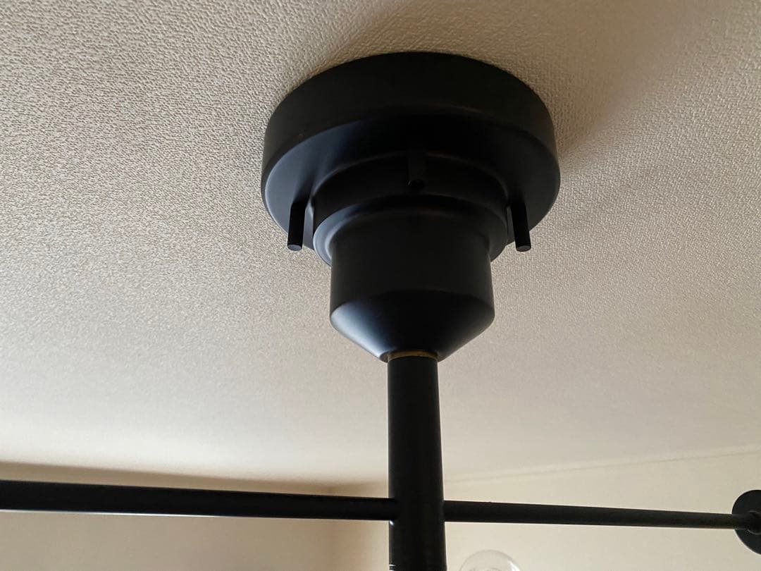 unico Astre ブラック シーリングライト 6灯