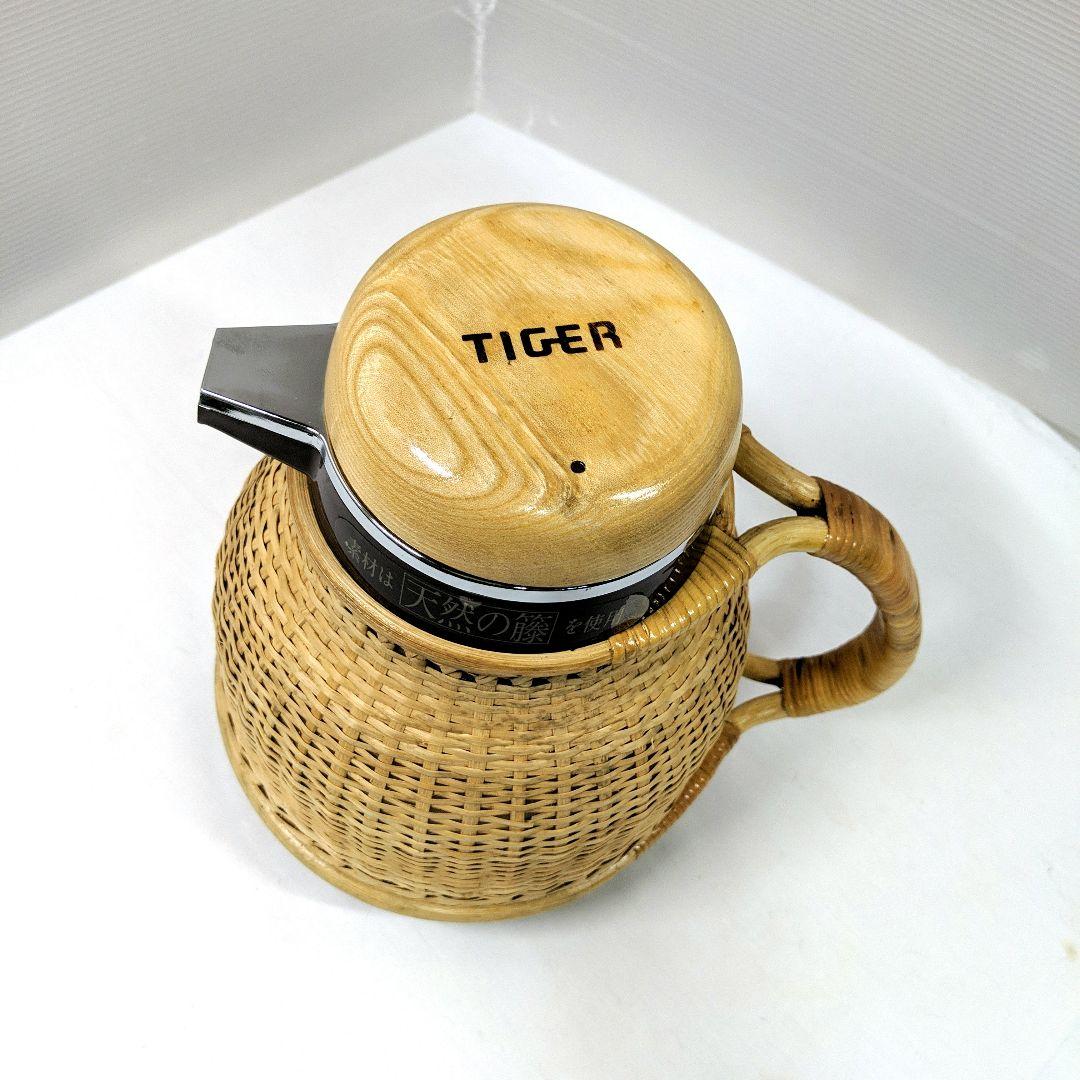 タイガー魔法瓶 籐ポット1.04L 卓上ポット/昭和レトロ PSJ-1000 - メルカリ
