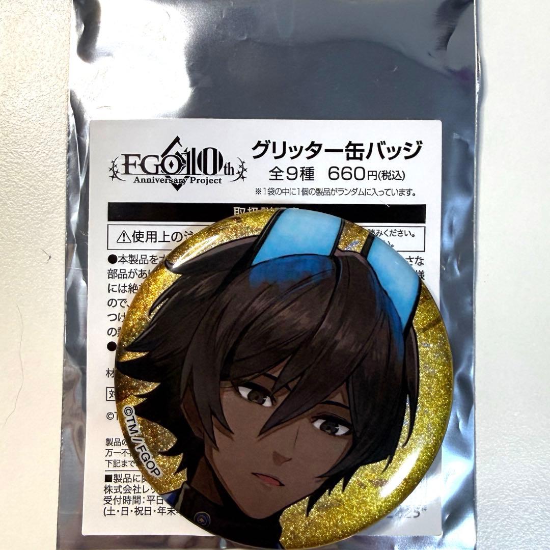 FGO ローソン グリッター缶バッジ アルジュナオルタ - メルカリ
