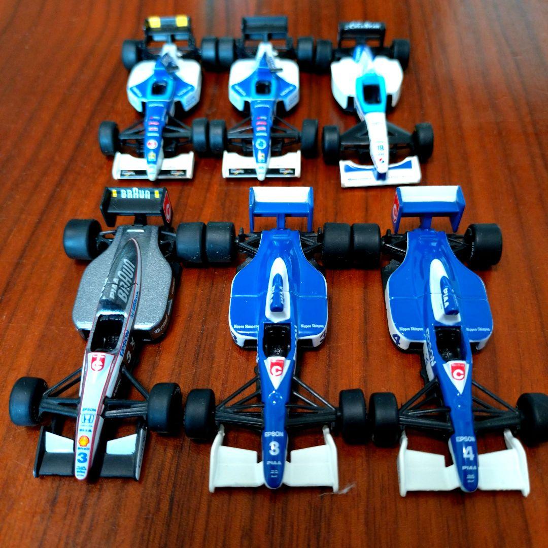 【美品】京商 1/64 ティレル Tyrrell 6台 中嶋悟、片山右京アレジ他