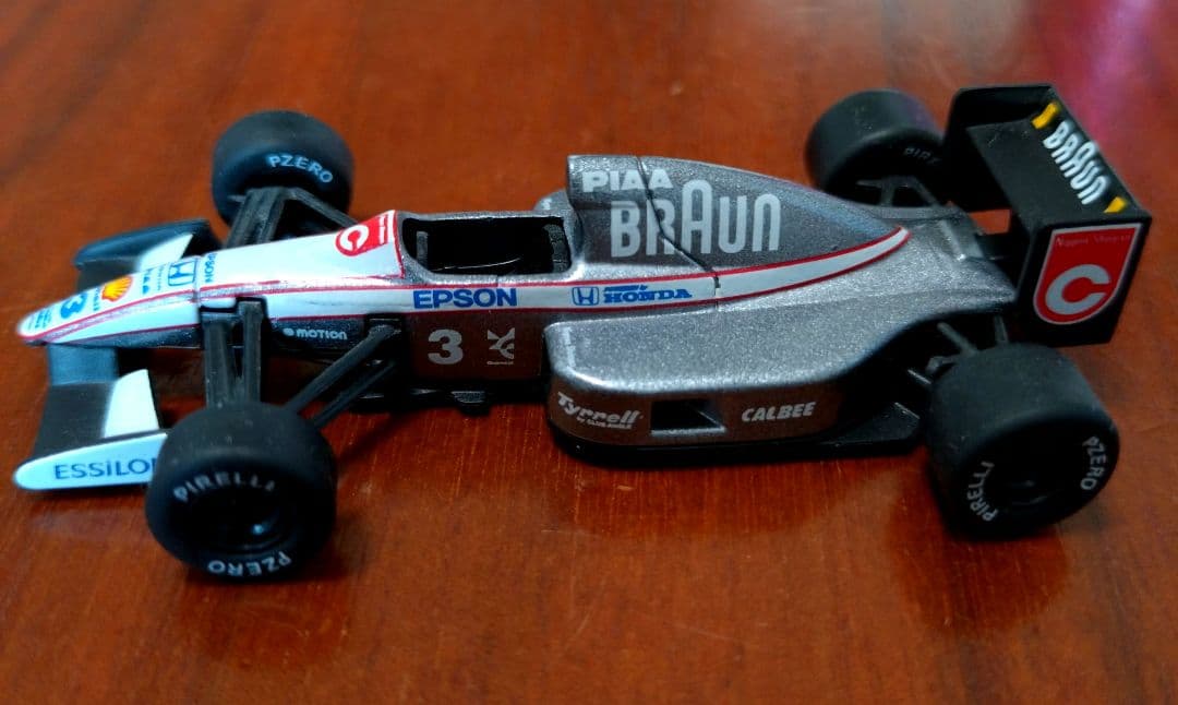 【美品】京商 1/64 ティレル Tyrrell 6台 中嶋悟、片山右京アレジ他