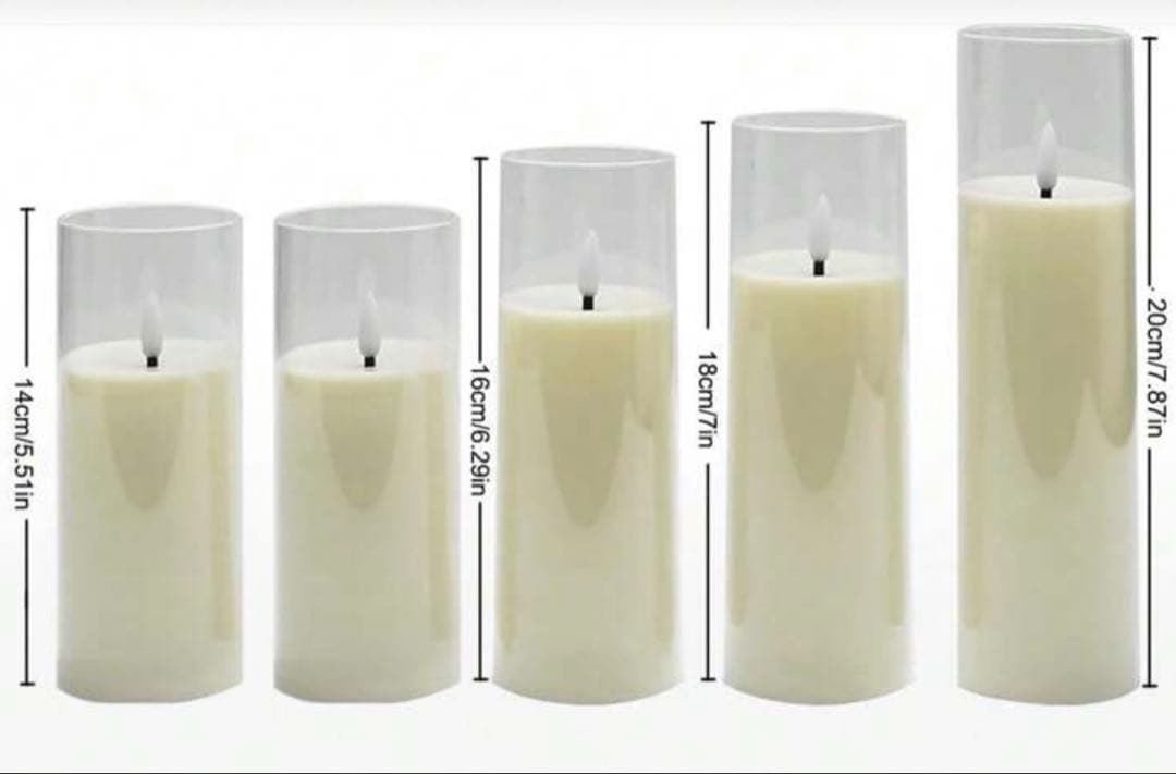 LEDキャンドル100個セット リモコン付き