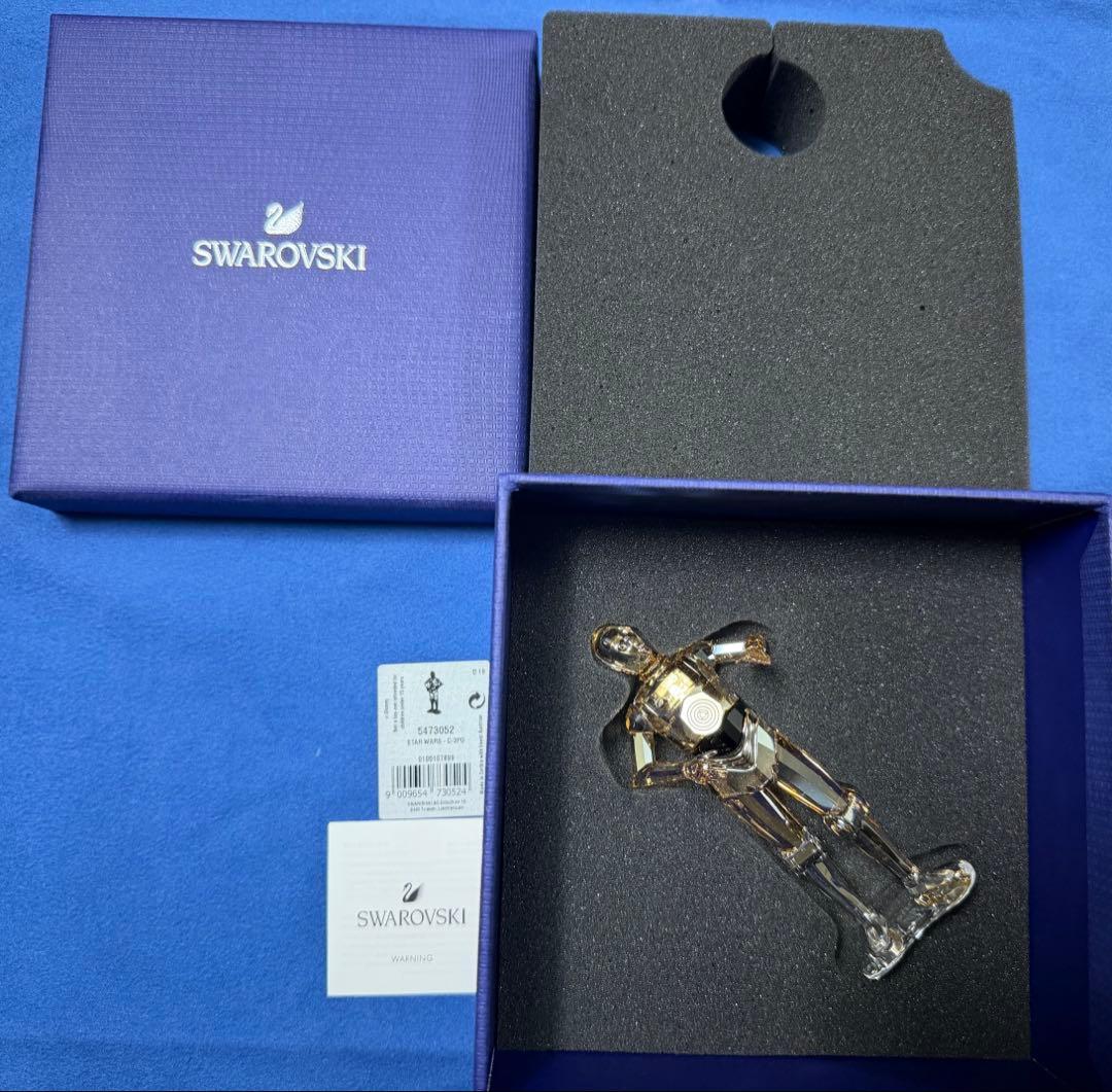 【希少】スワロフスキー　スターウォーズC-3PO(ゴールド) 5473052