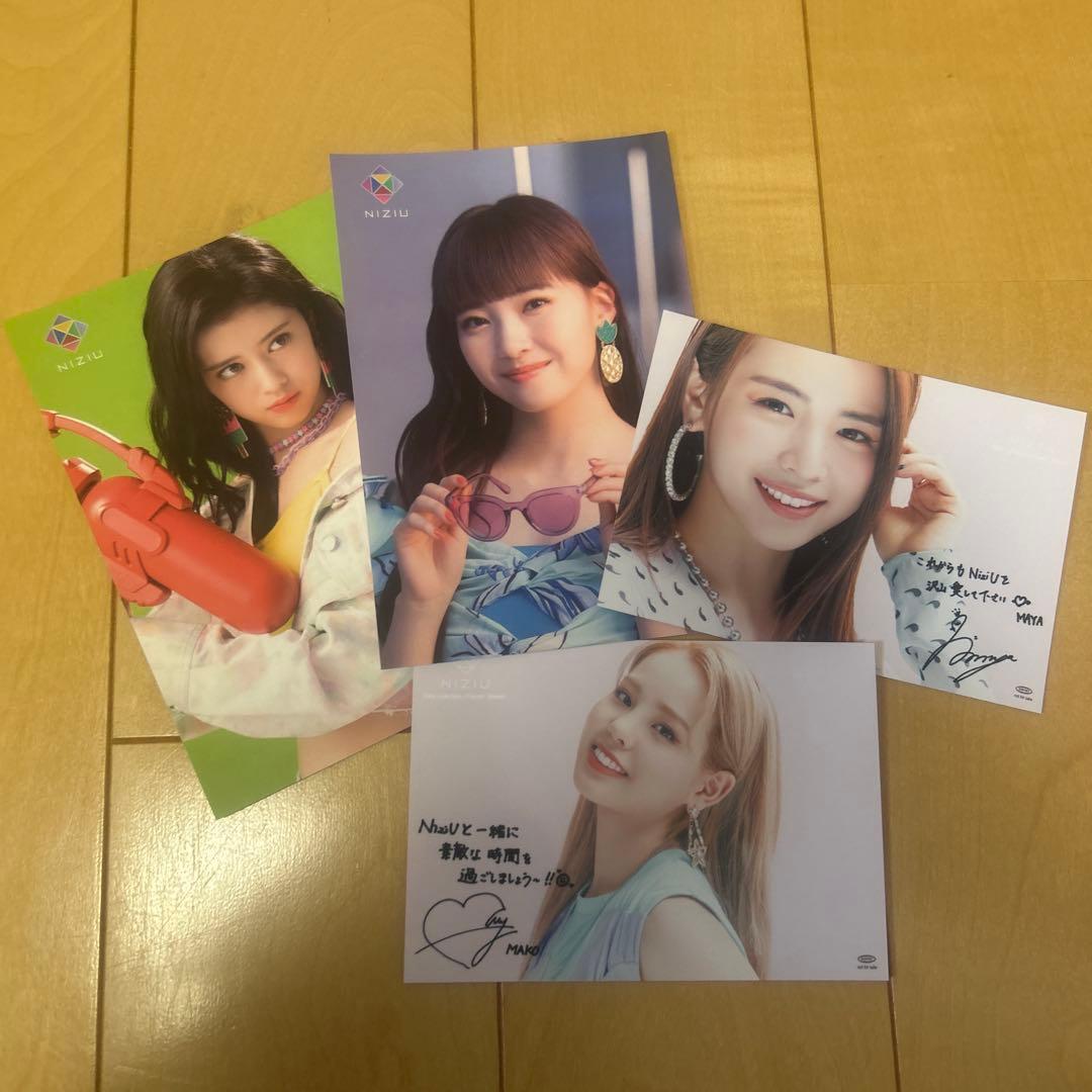 NiziU サイン入りポストカード 5枚セット - メルカリ