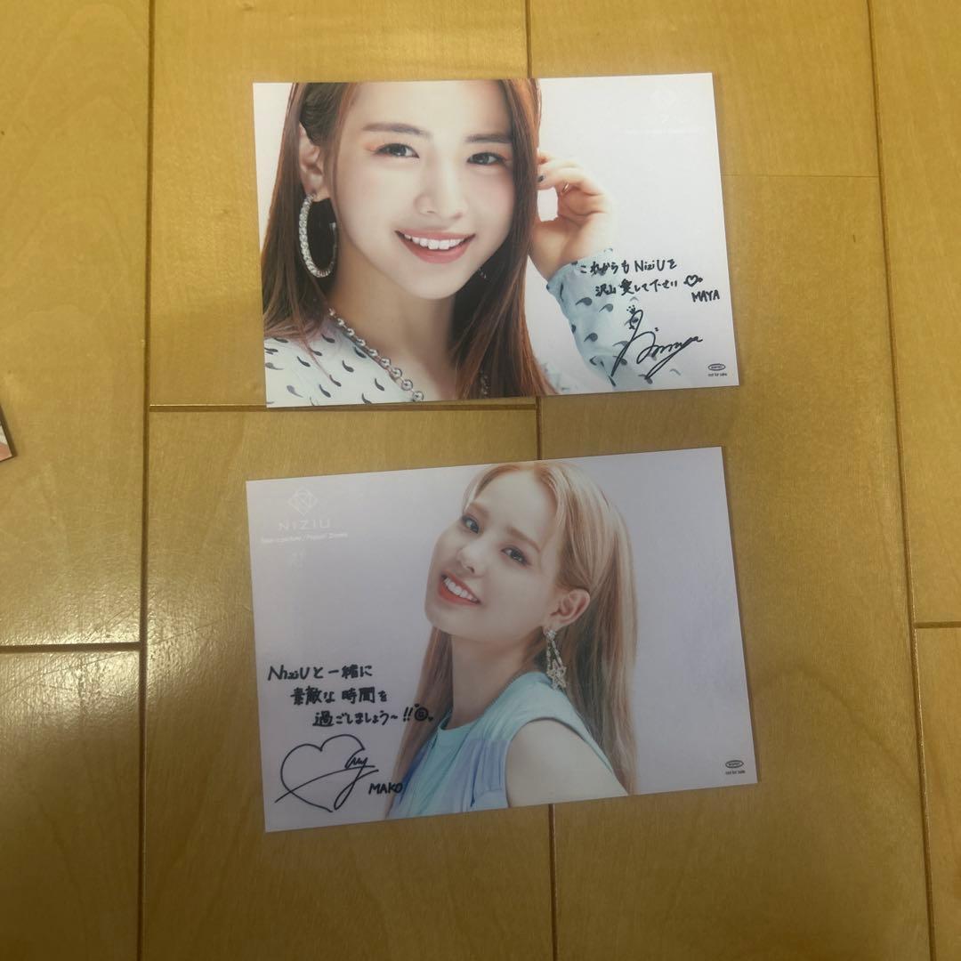 NiziU サイン入りポストカード 5枚セット - メルカリ