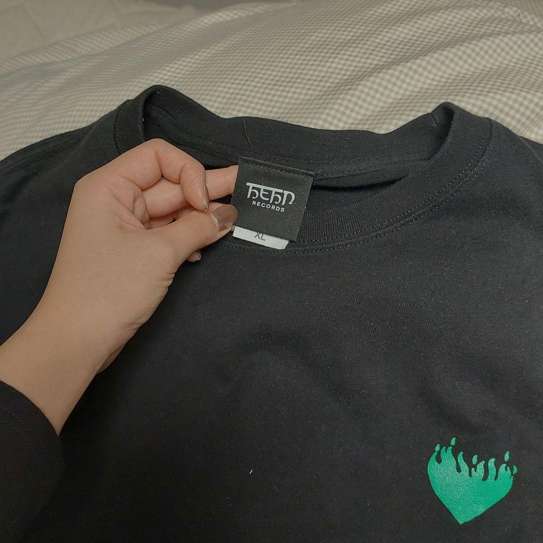 藤井風 燃えよ ロングスリーブTシャツ ロンT XL - メルカリ