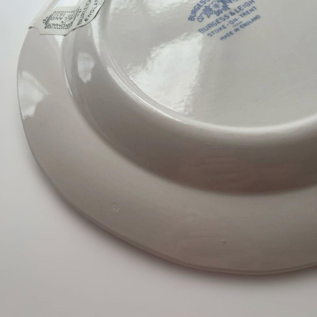 バーレイ バーガスチンツ　プレートM burleigh 希少サイズのM プレート