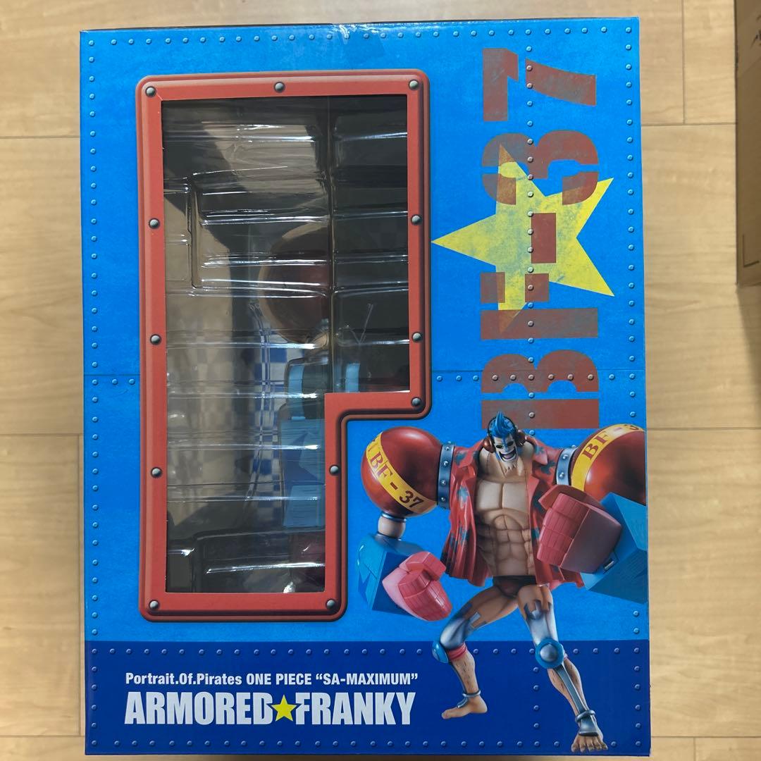 新品未開封ワンピース　フィギュア　フランキー　pop maximum マキシマム