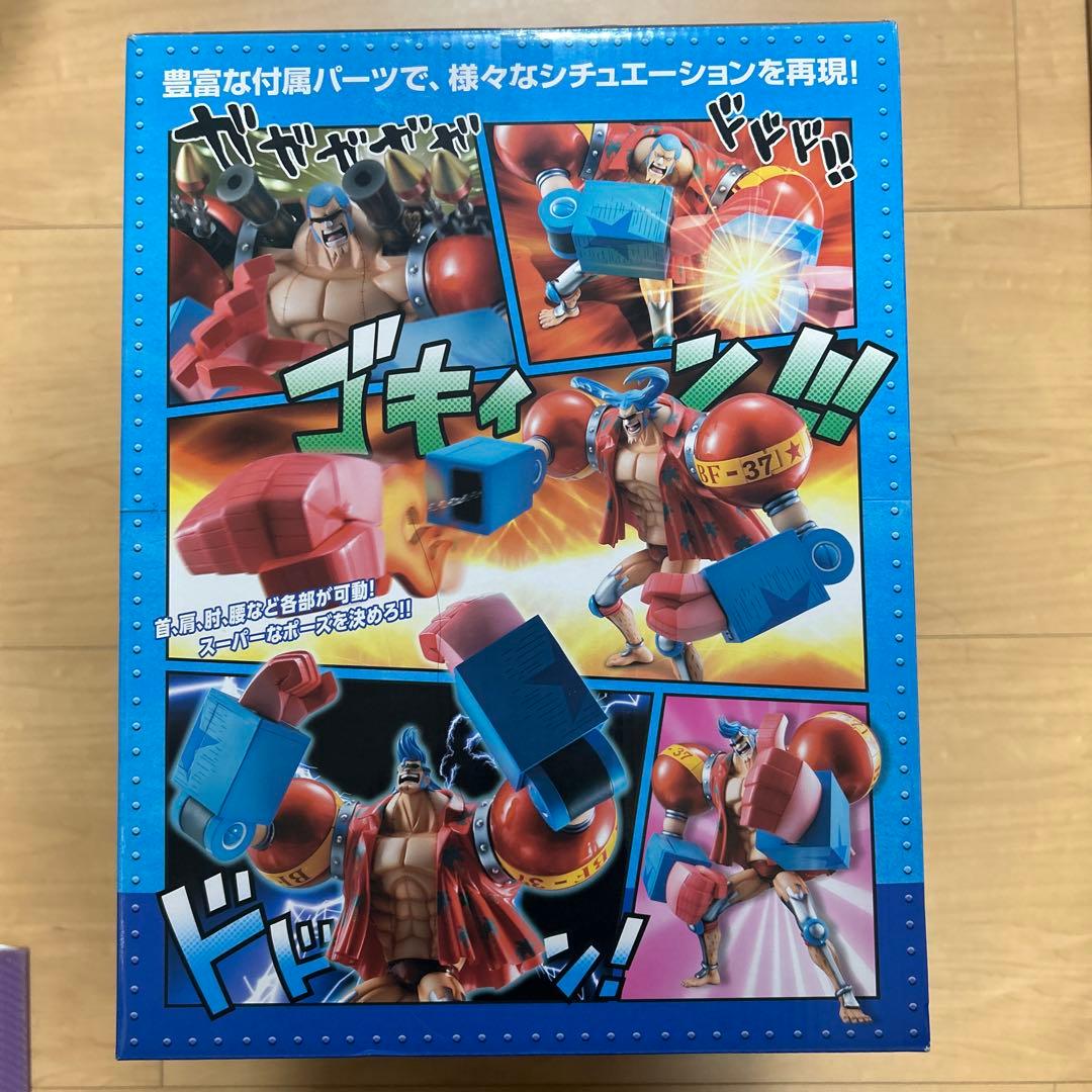 新品未開封ワンピース　フィギュア　フランキー　pop maximum マキシマム