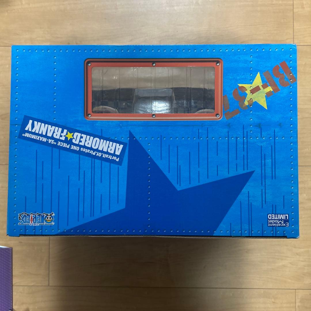 新品未開封ワンピース　フィギュア　フランキー　pop maximum マキシマム