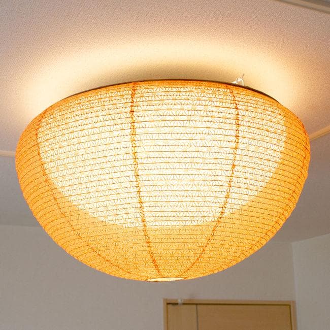 和紙照明ＬＥＤシーリングライト リモコン付 日本製 和風照明 天井照明（261）