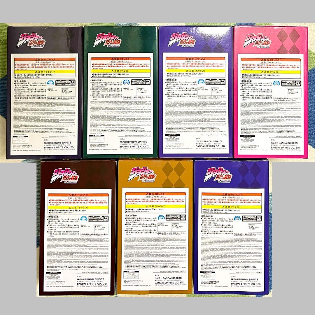 ジョジョの奇妙な冒険 フィギュアMometria 7体セット