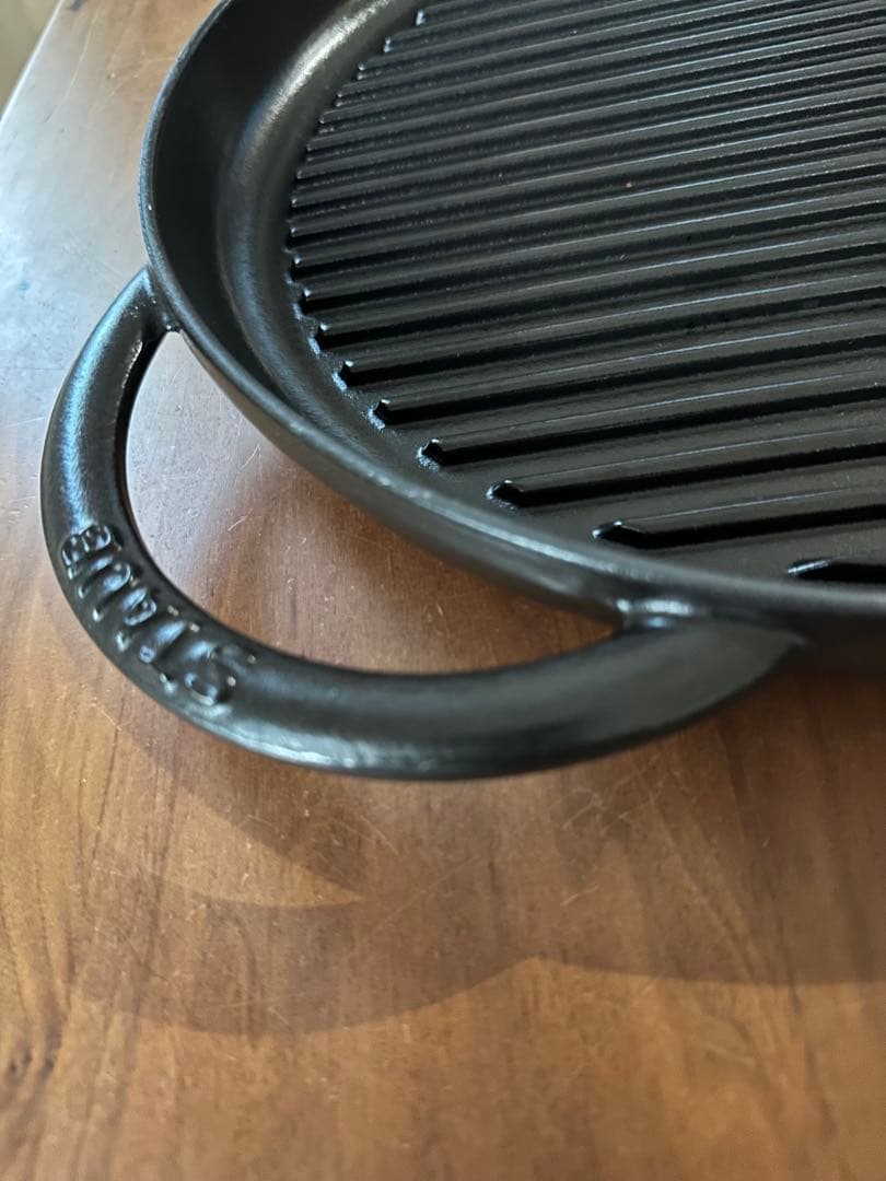 STAUB ピュアグリル　ラウンド　30 ブラック