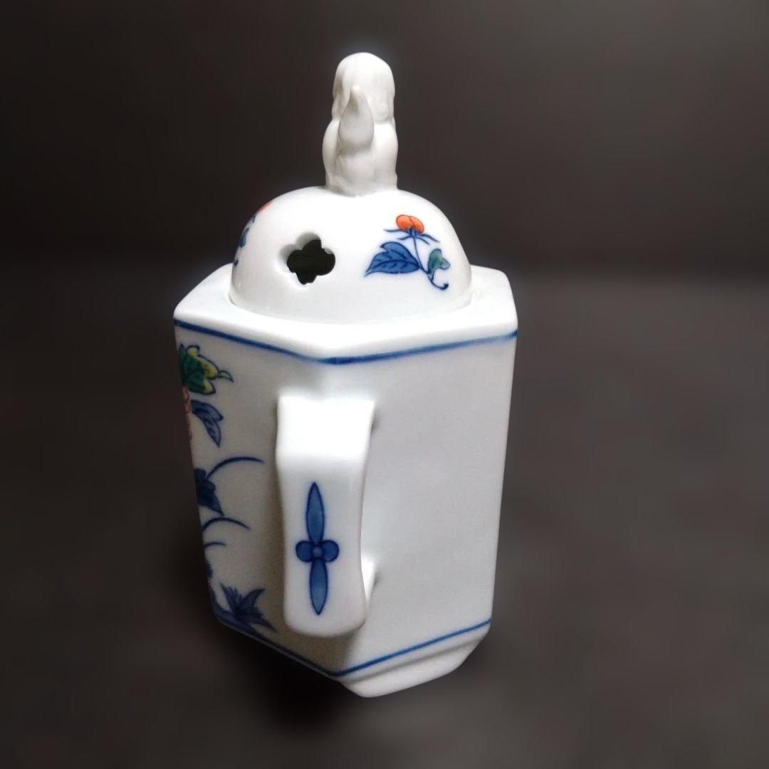 新品 伊万里鍋島焼 魯山窯 香炉　お祝い　癒やし　インテリア置物