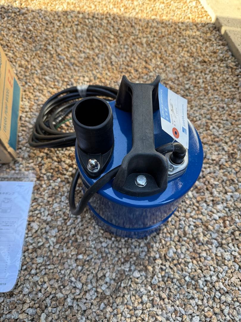 EBARA エバラ　一般工事用排水用水中ポンプ　EZA214型　60Hz