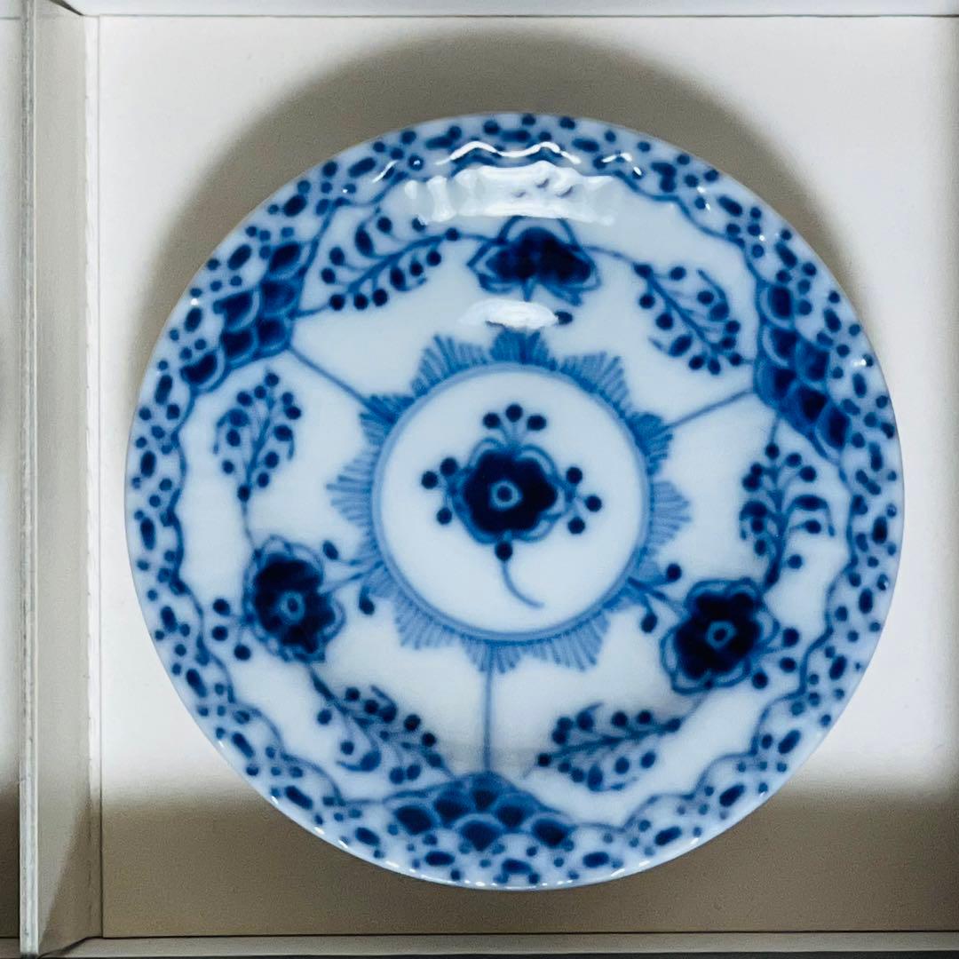 未使用 ロイヤルコペンハーゲン 豆皿 小皿 5枚セット ブルーフルーテッド等