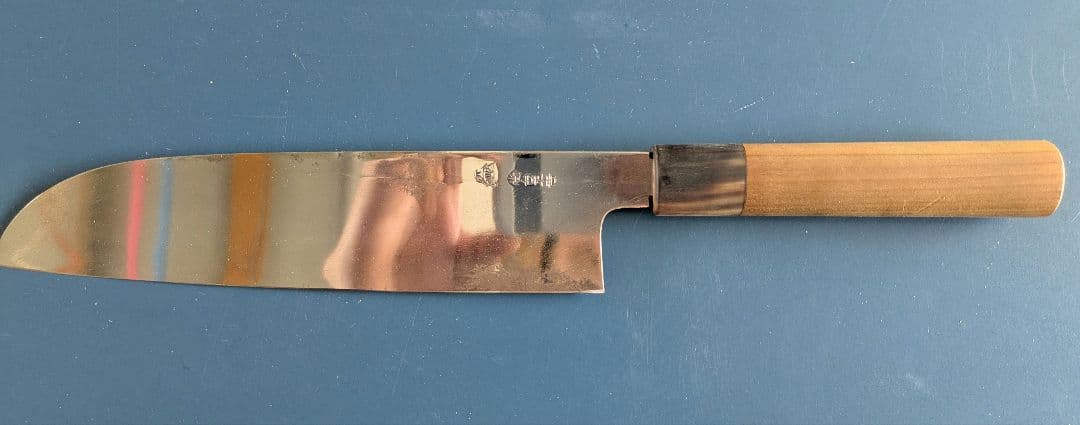 薄刃包丁　尚台正吉　ミガキ仕上げ　刃渡り約210