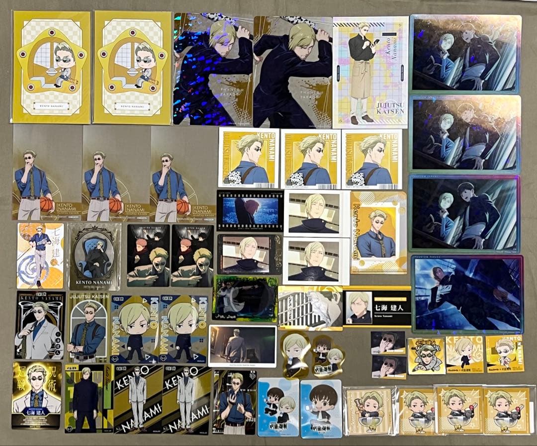 呪術廻戦 七海建人 ミニカード ぱしゃこれ 特典 ブロマイド ポスト