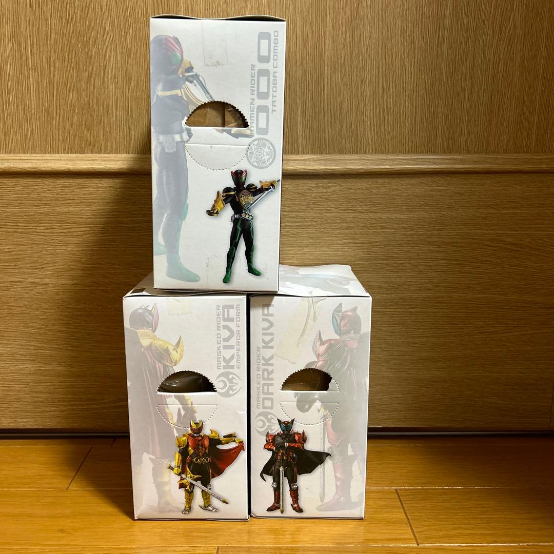 【未開封】仮面ライダーシリーズDXF vol.3(1体)、vol.9(2体)