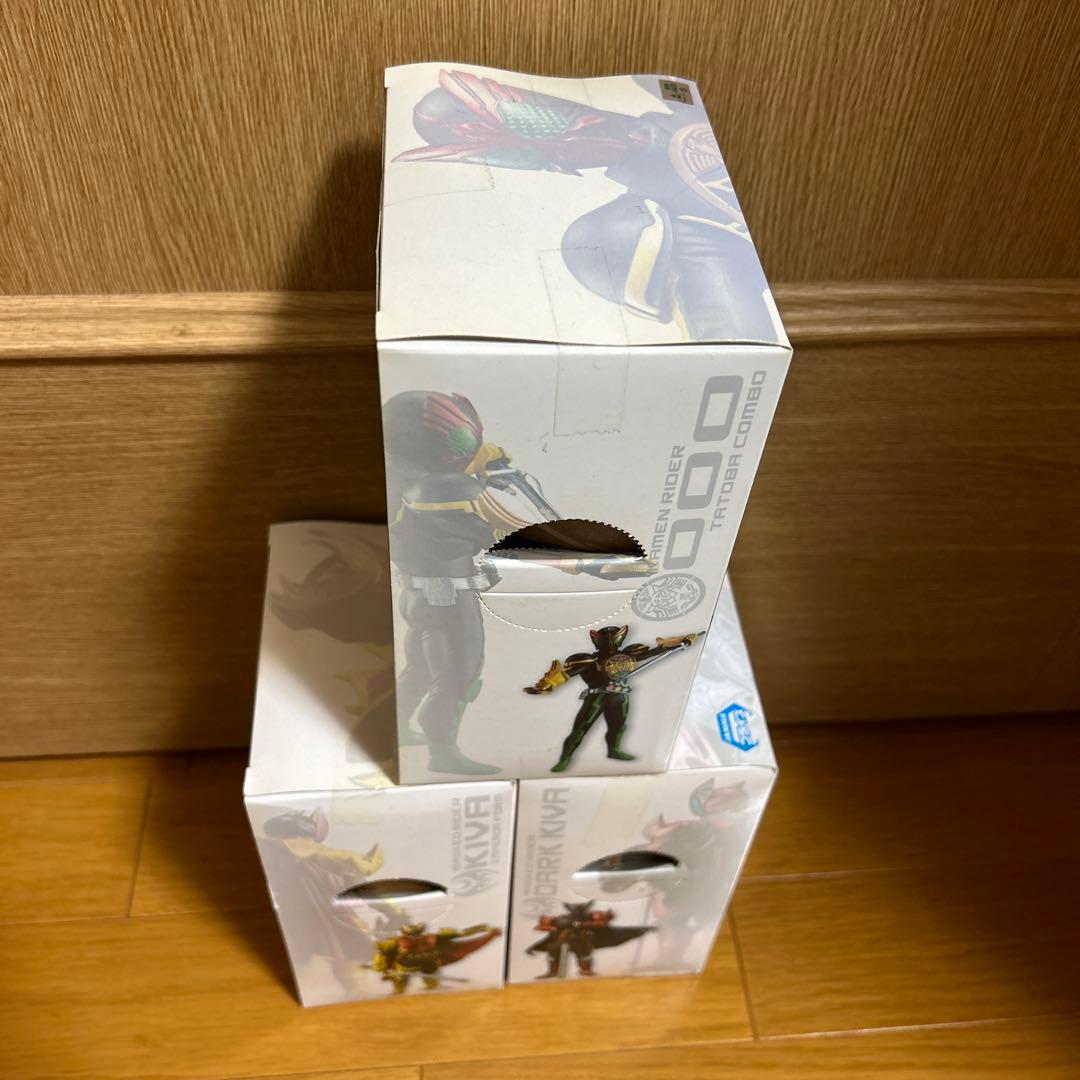 【未開封】仮面ライダーシリーズDXF vol.3(1体)、vol.9(2体)