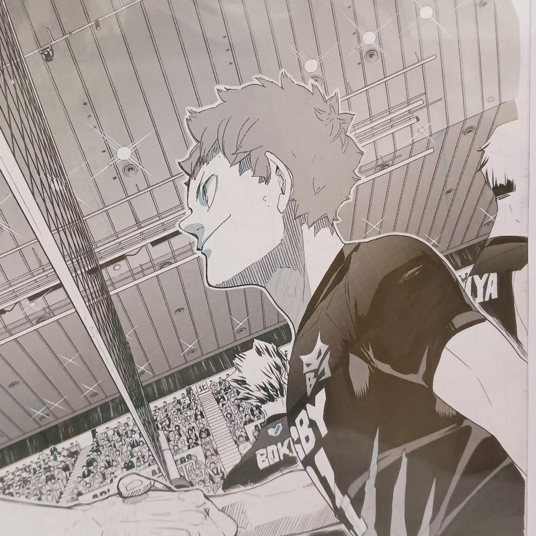 連載完結記念 ハイキュー!!展 複製原稿 ライバル再会 - メルカリ
