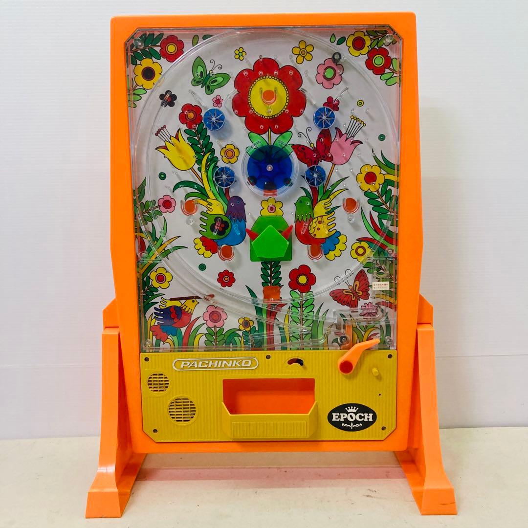当時物】EPOCH エポック社 ニュージャンボ パチンコ チューリップ付き