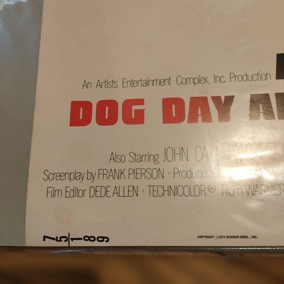 狼たちの午後」本国USオリジナル インサートサイズポスター - メルカリ