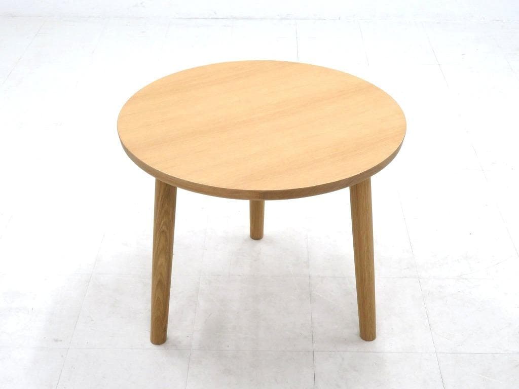 展示品　マルニ　ヒロシマ　深澤直人　オーク材　コーヒーテーブル　サイドテーブル