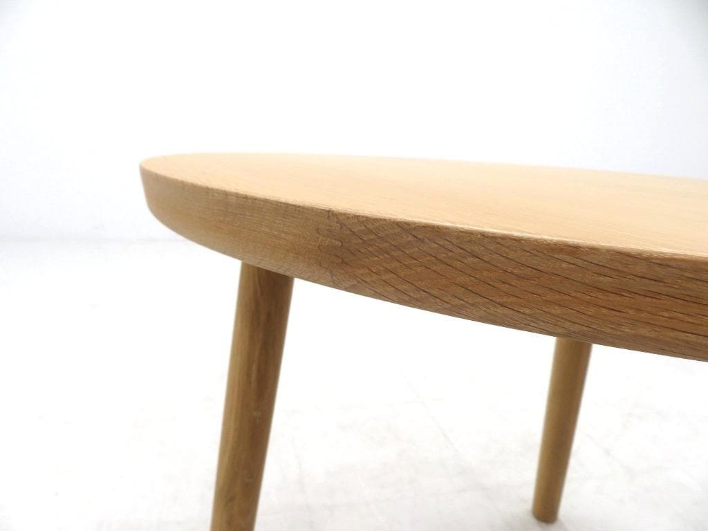 展示品　マルニ　ヒロシマ　深澤直人　オーク材　コーヒーテーブル　サイドテーブル