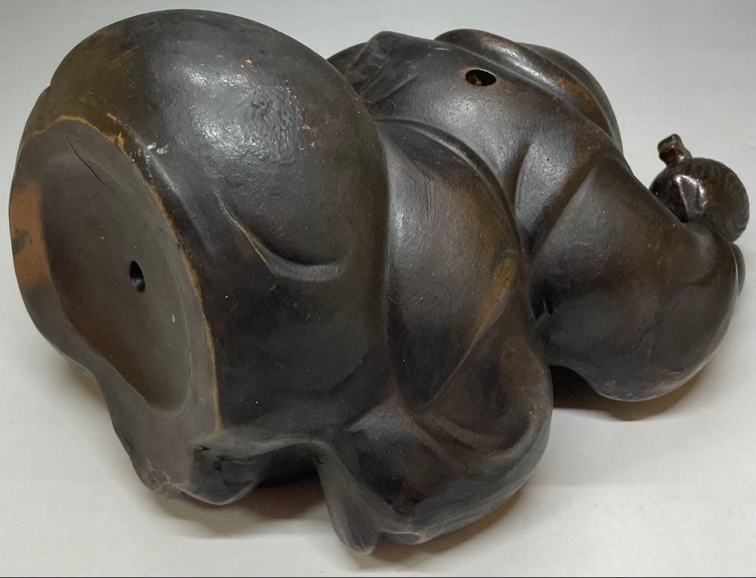 古備前 大黒天 商売繁盛 金運向上 縁起物 置物 - メルカリ