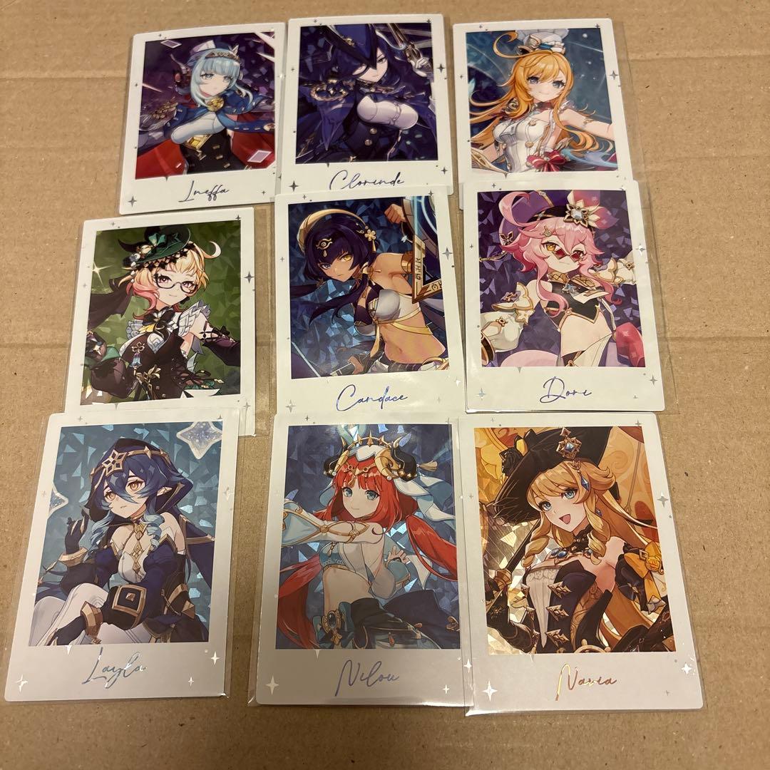 原神fes 2026 チェキ カード トレカ 箔押し - メルカリ