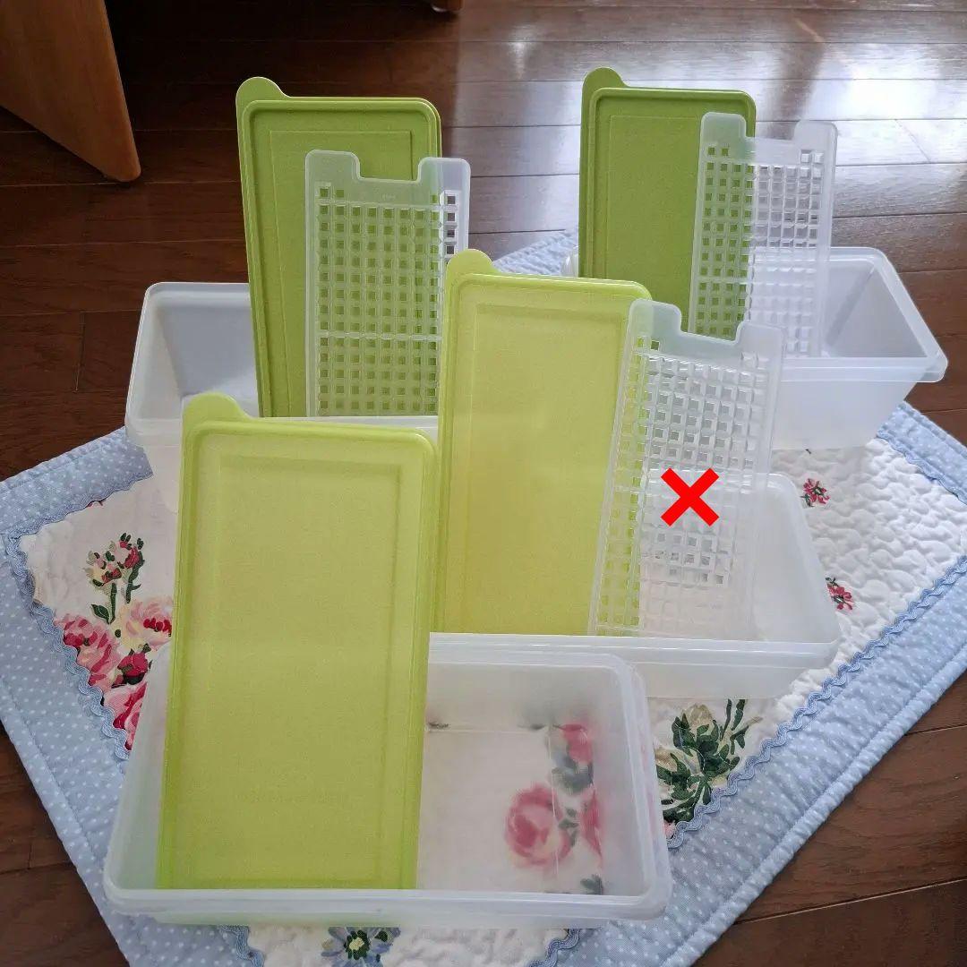 タッパーウェア　5キロキーパー➕️SSセット　2種　⭐スノコ2枚付き