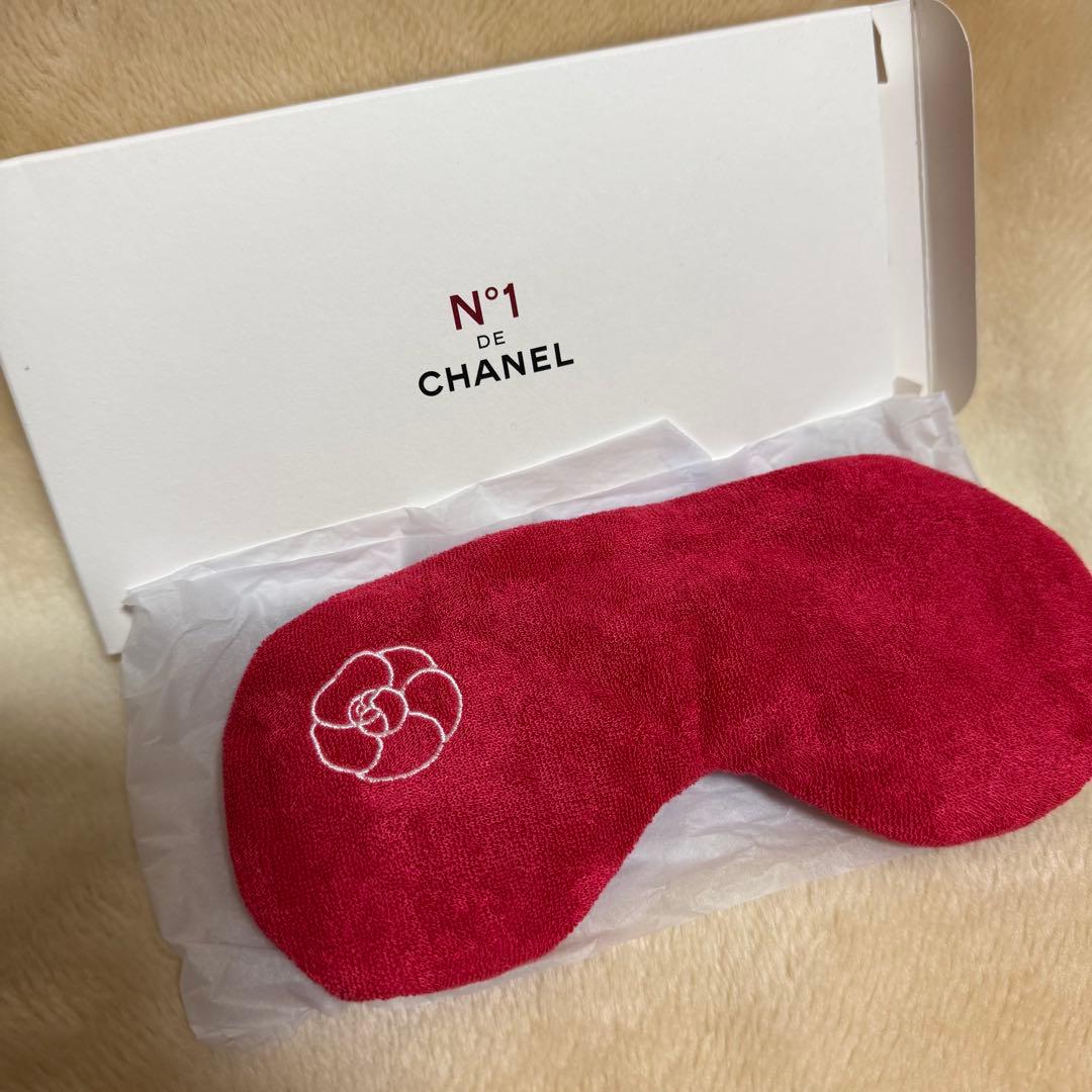 シャネル ノベルティ アイマスク カメリアロゴ - メルカリ
