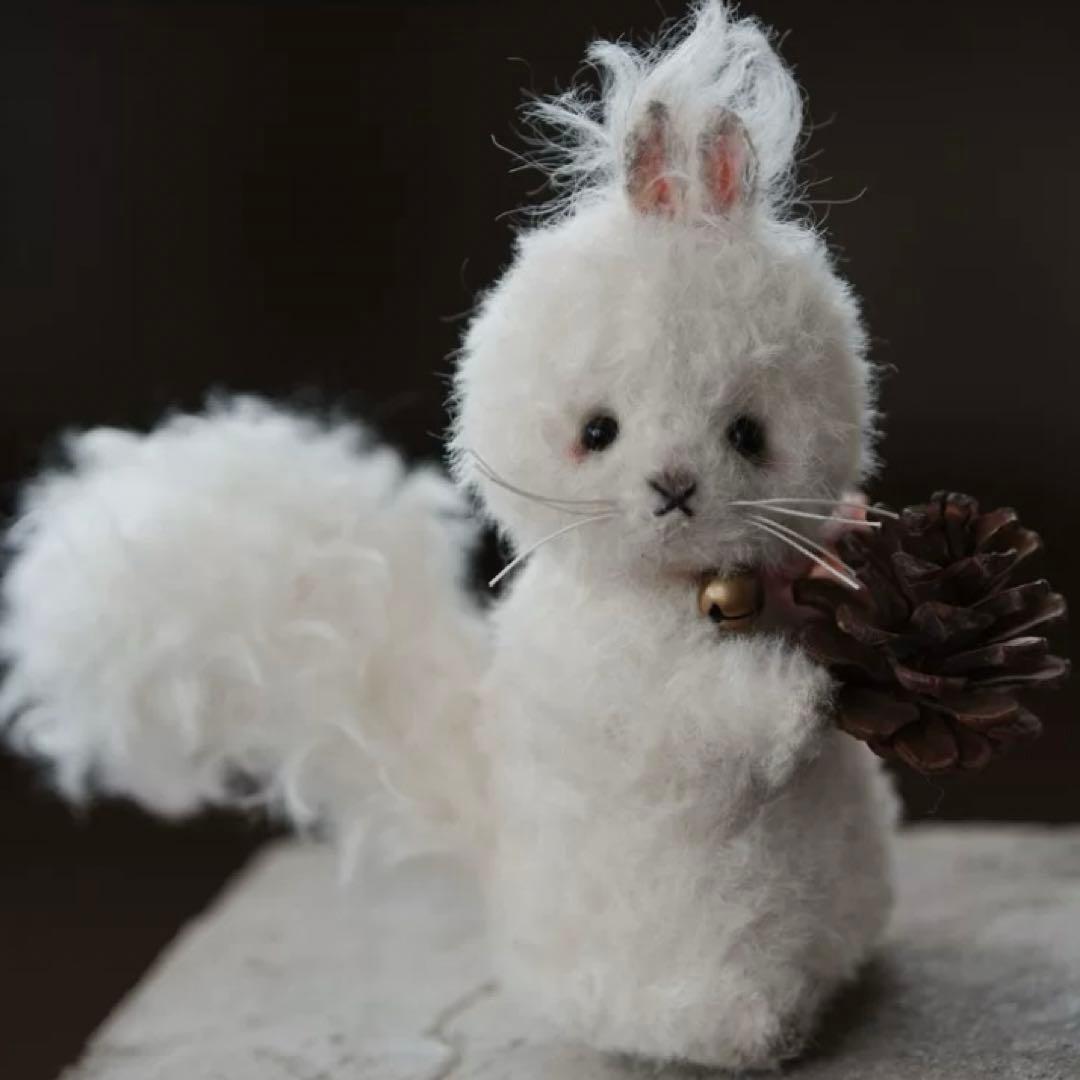 妹リスちゃん ぬいぐるみ 海外作家様 テディベア ハンドメイド くま