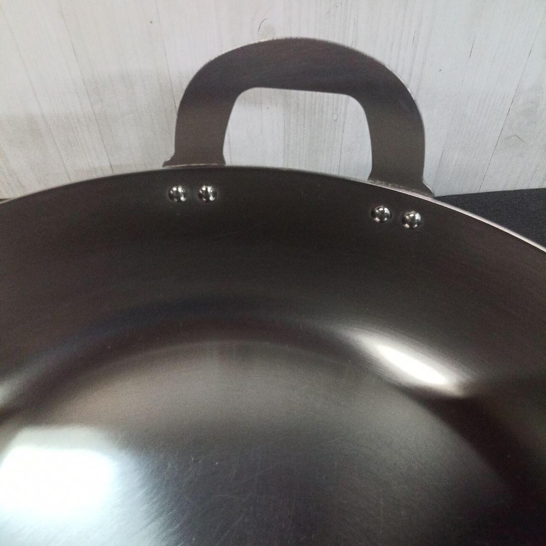 884.ステンレス製 /業務用 /大型鍋 /天ぷら/揚げ鍋 /40cm - メルカリ