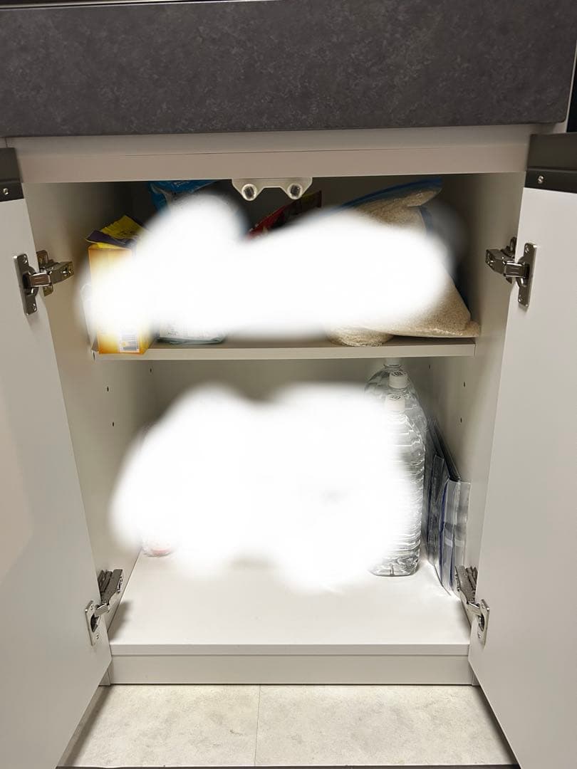 ニトリ　食器棚(ラピス60 クローチェ)