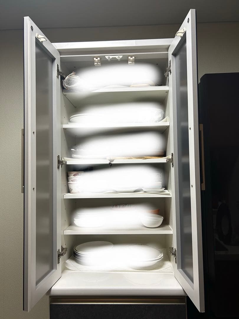 ニトリ　食器棚(ラピス60 クローチェ)