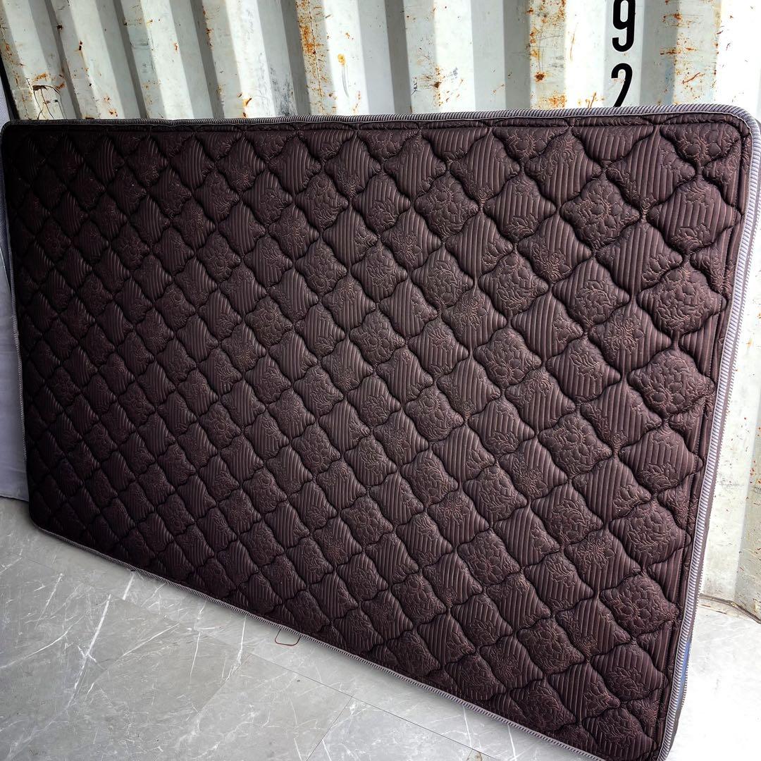 取付無料！フランスベッド ハイジェニックPW ダークブラウンセミダブルマットレス