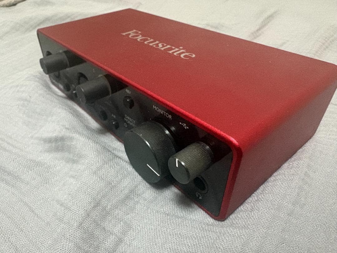 DTM・DAW Focusrite Scarlett 2i2 gen3