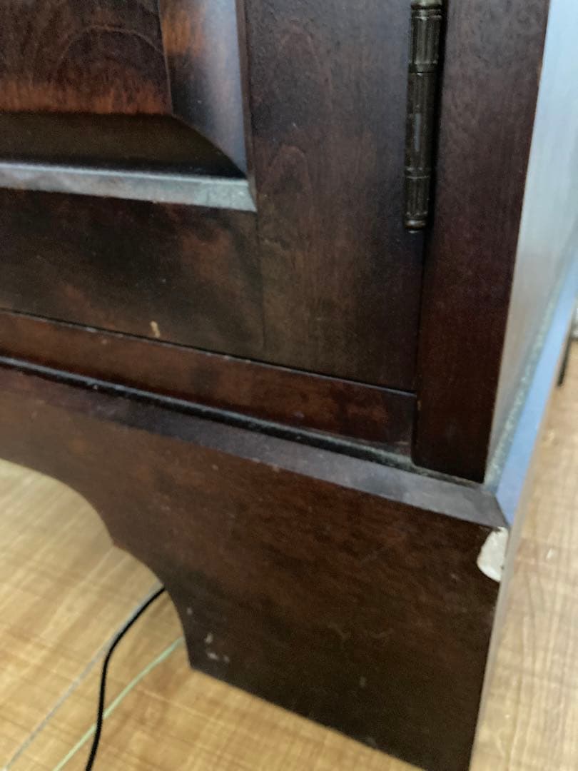 0353：ライティングビューロー 北海道民芸家具 骨董　デスク　レトロ