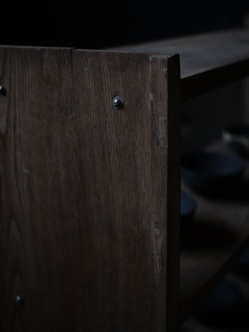 収納棚　棚　本棚　ショーケース　ラック　古家具　古道具　アンティーク　昭和レトロ