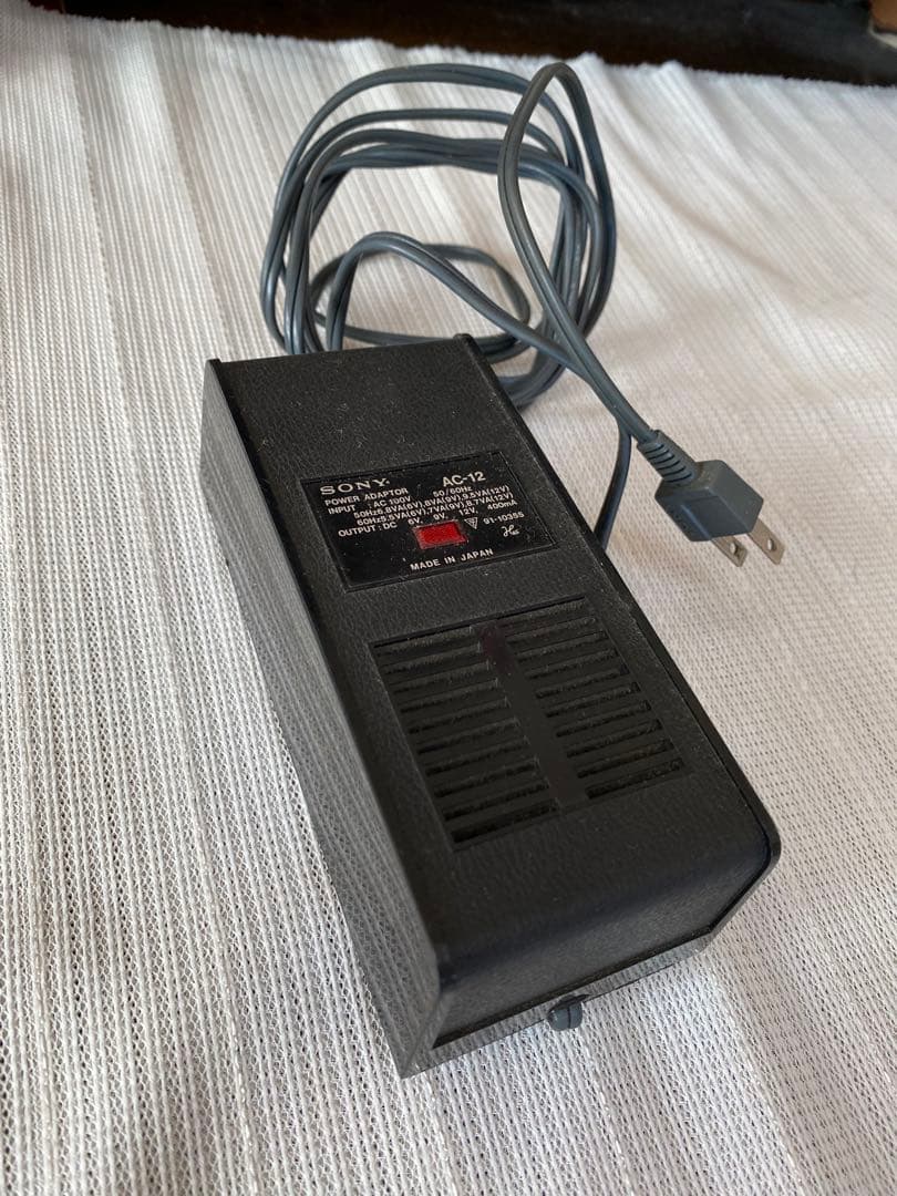 SONY AC POWER ADAPTOR AC-12 ACアダプター - メルカリ