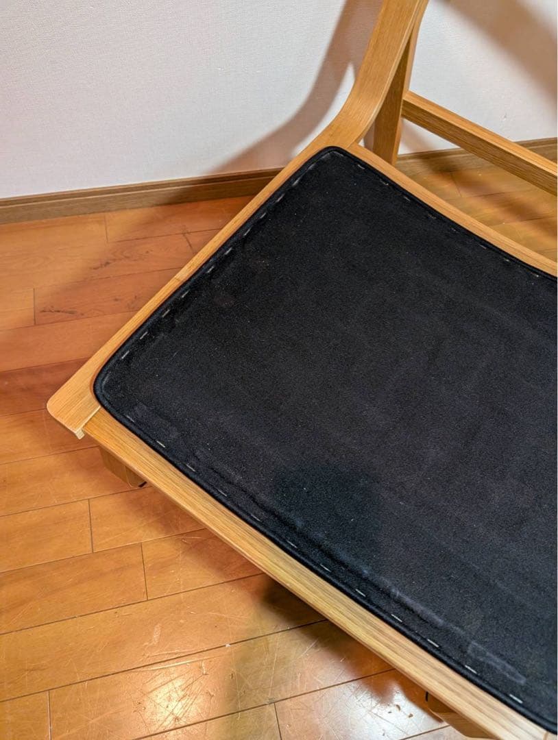 ■送料込■無印 リビングでもダイニングでもつかえるソファチェア 椅子 イス