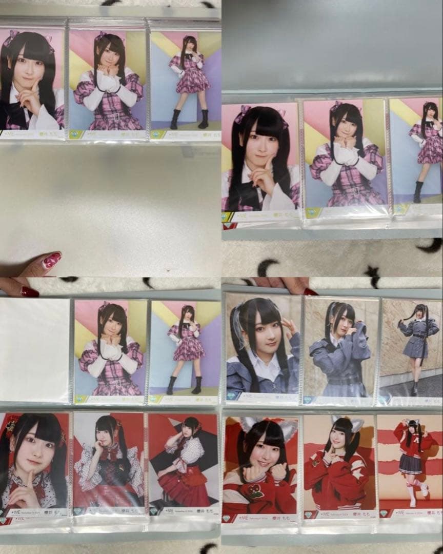 【最終値下げ】全213枚 櫻井もも 生写真 ミニフォト まとめ売り 直筆有