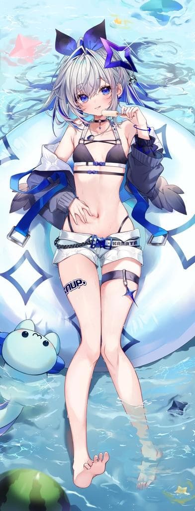 C106 ニコチン+ポメ 天音かなた 等身大タペストリー ホロライブ - メルカリ