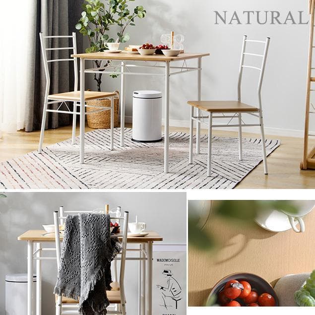 新品 ダイニング3点セット ダイニングテーブル 食卓 2人掛け 1753-180