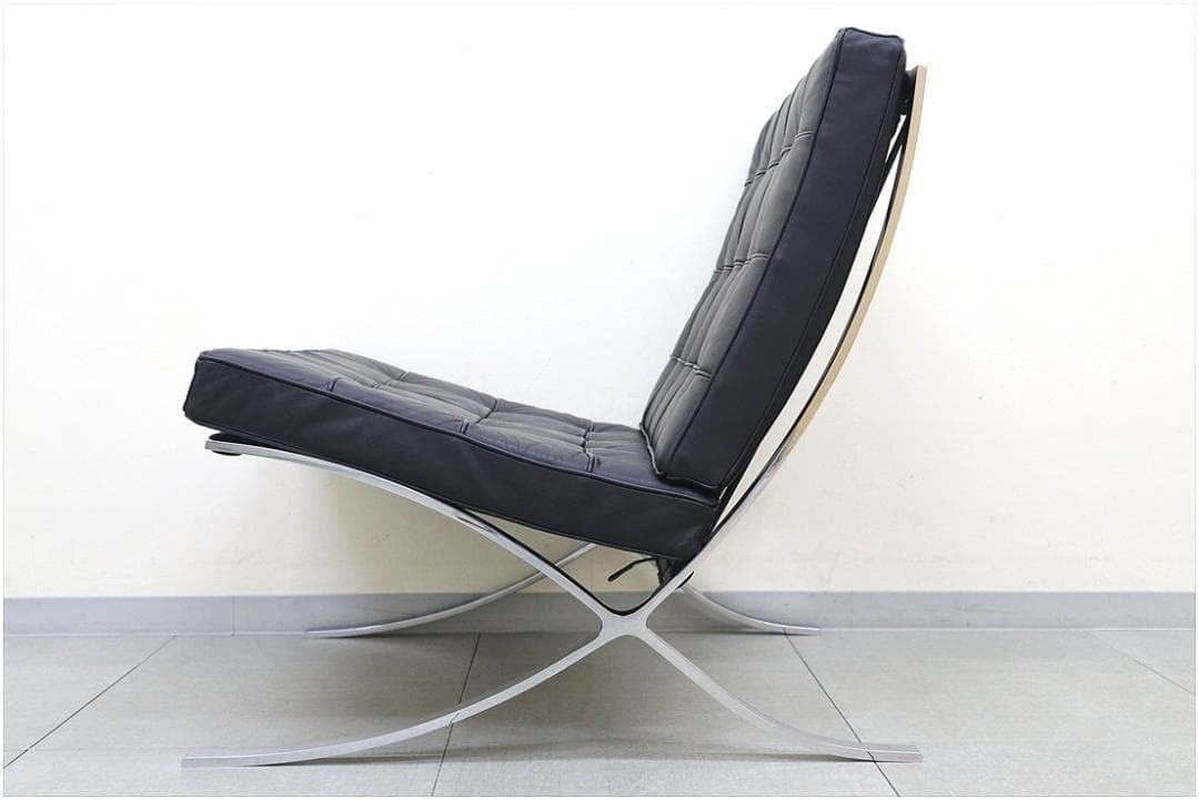 バルセロナチェア 本革 1P 1人掛け ソファ ラウンジ チェア リプロダクト